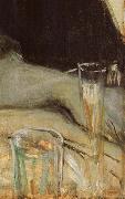 Detail of having dinner together, Paul Gauguin